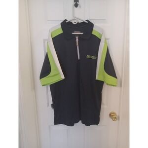 Vintage IG Design Boss Performance  Quarter-zip Jersey‎ Size XLarge Polyester